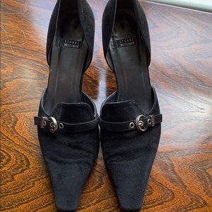 Stuart Weitzman black suede shoes size 7.5